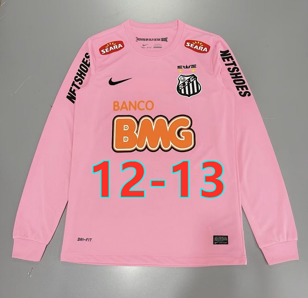 Maillot Santos 12-13 rétro manches longues