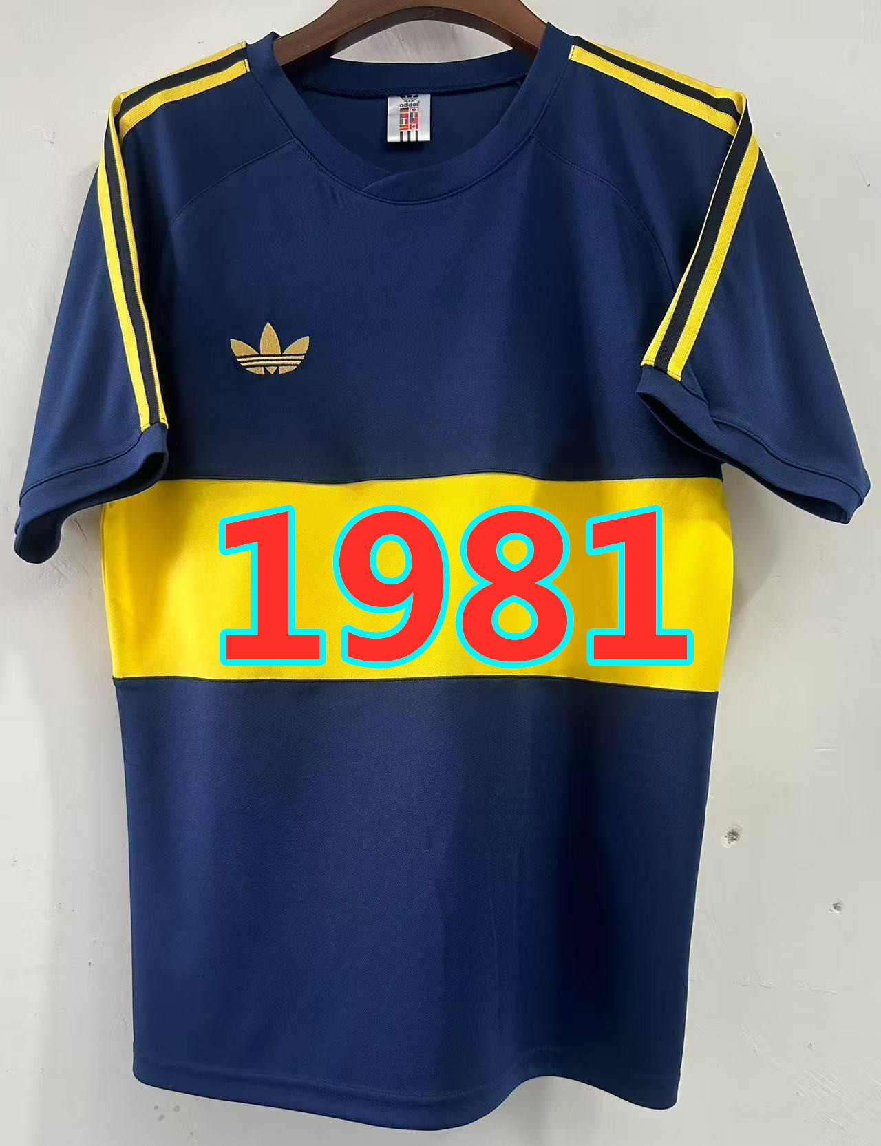 Maillot domicile Boca Juniors 1981 rétro