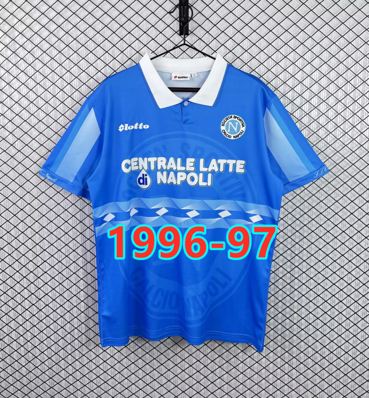 Maillot domicile Napoli 1996-97 rétro (version supporter)