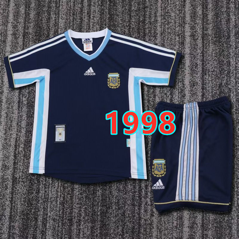Ensemble extérieur Argentine 1998 rétro (enfant)