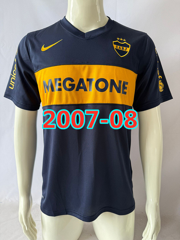 Maillot domicile Boca Juniors 2007-08 rétro