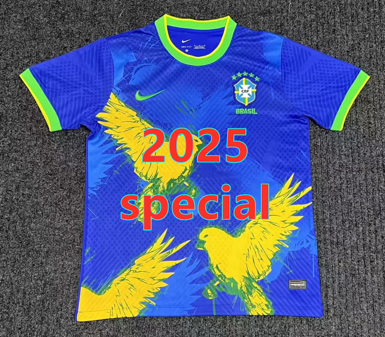 Maillot spécial Brésil 2025 (version supporter)