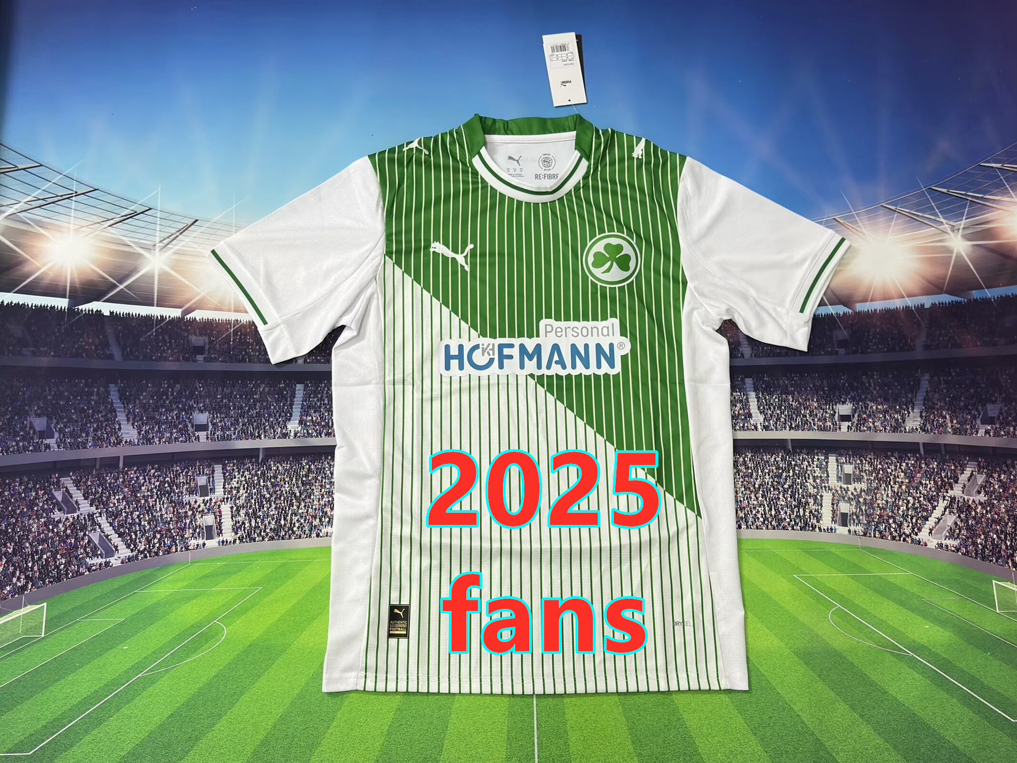 Maillot domicile Irlande 2025 (version supporter)