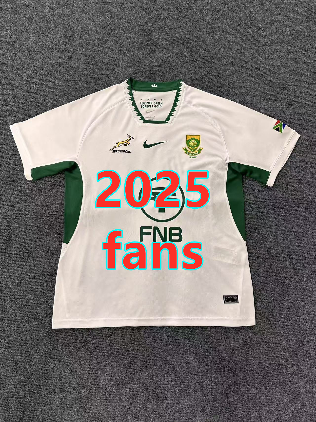 Maillot extérieur Afrique du Sud 2025 (version supporter)