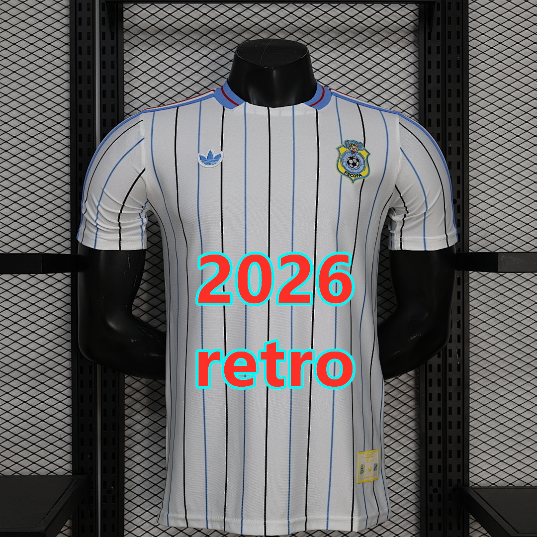 Maillot Congo 2026 rétro (version joueur)
