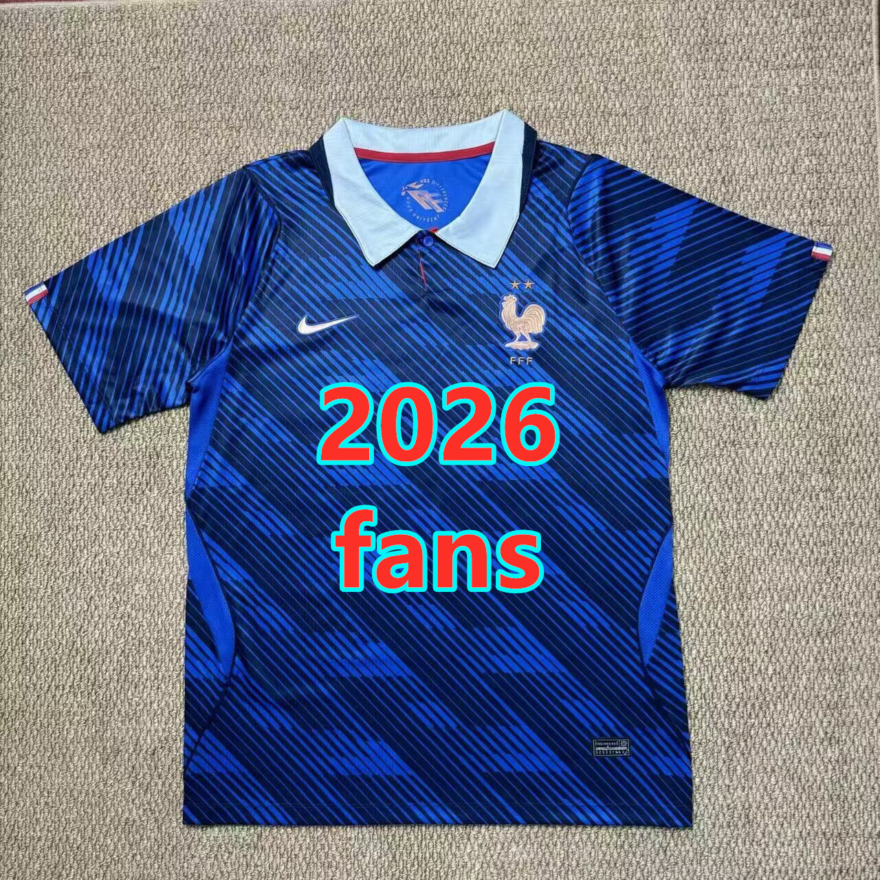 Maillot domicile France 2026 (version supporter)