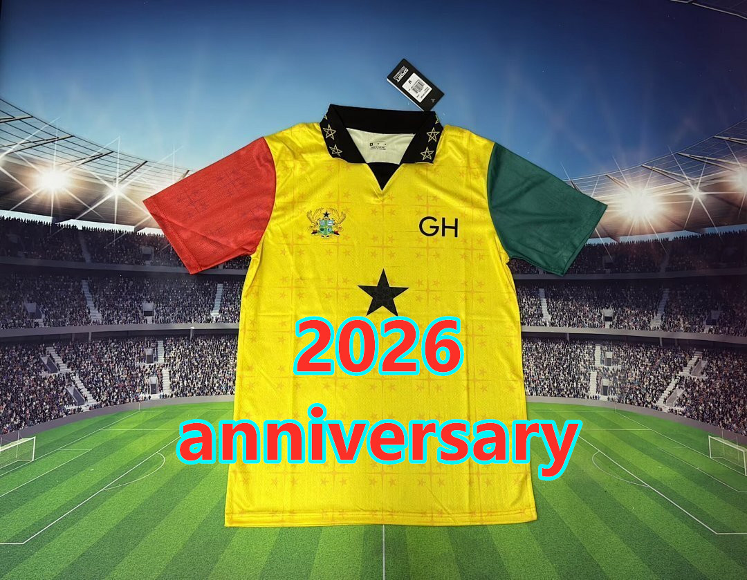 Maillot Ghana 2026 (version supporter)