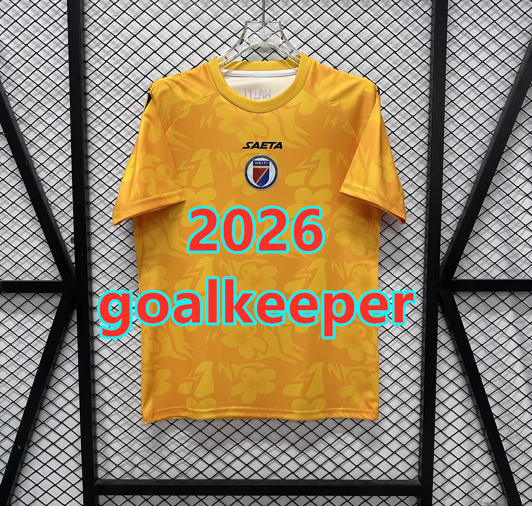 Maillot gardien Haïti 2026 (version supporter)