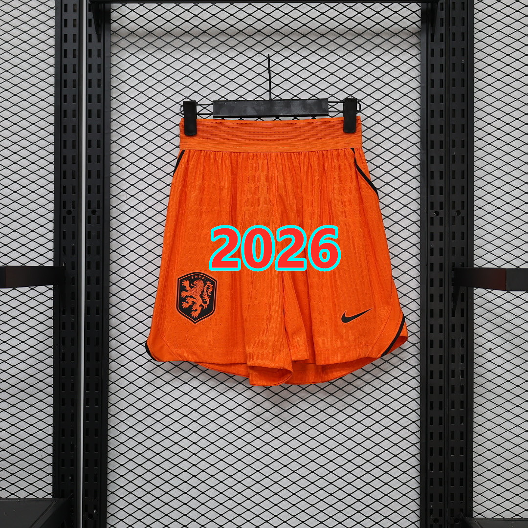 Short domicile Pays-Bas 2026 (version joueur)
