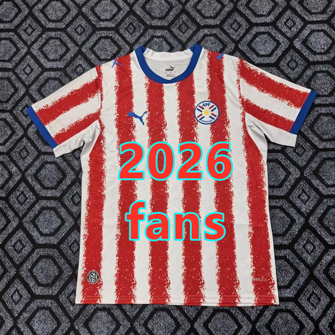 Maillot domicile Paraguay 2026 (version supporter)