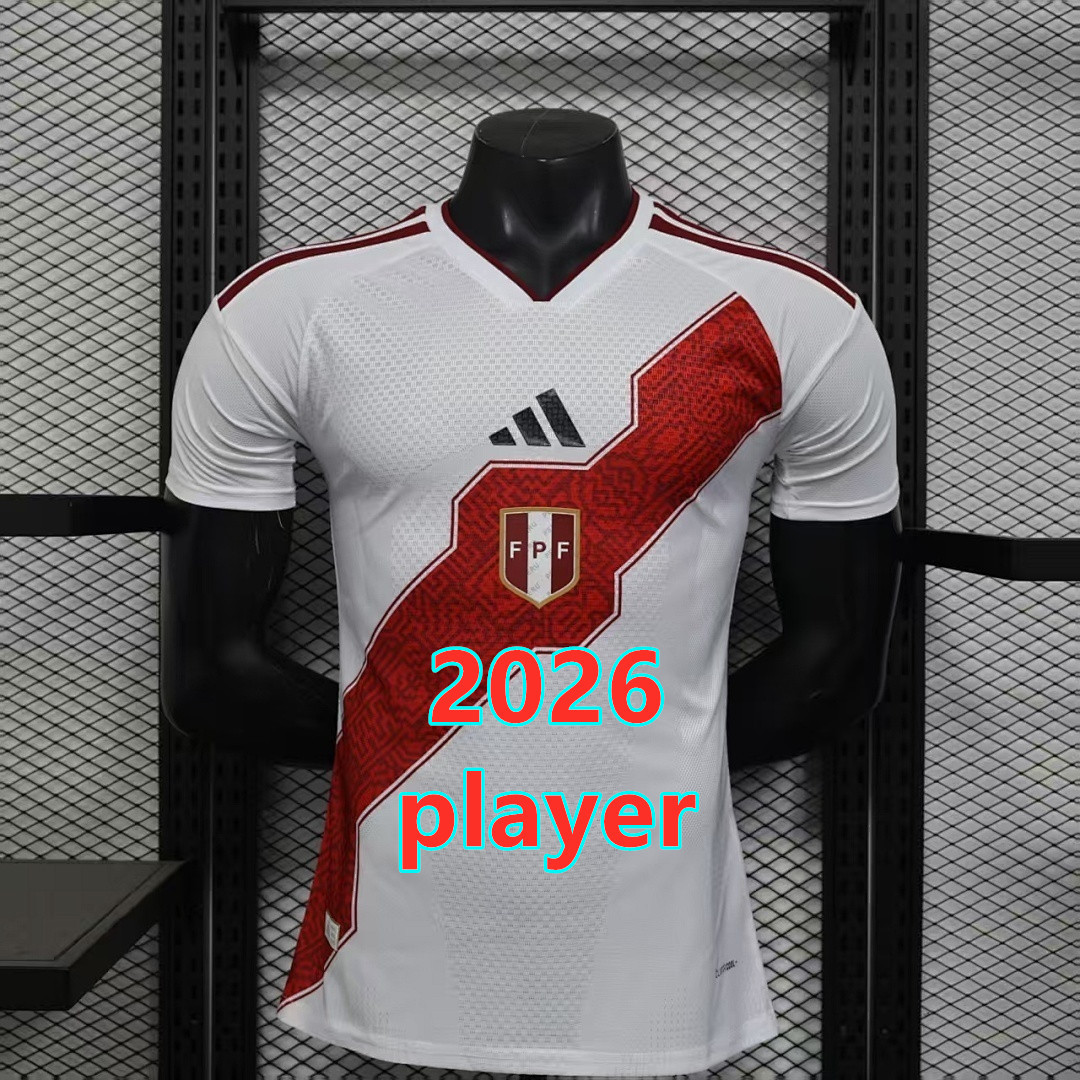 Maillot domicile Pérou 2026 (version joueur)