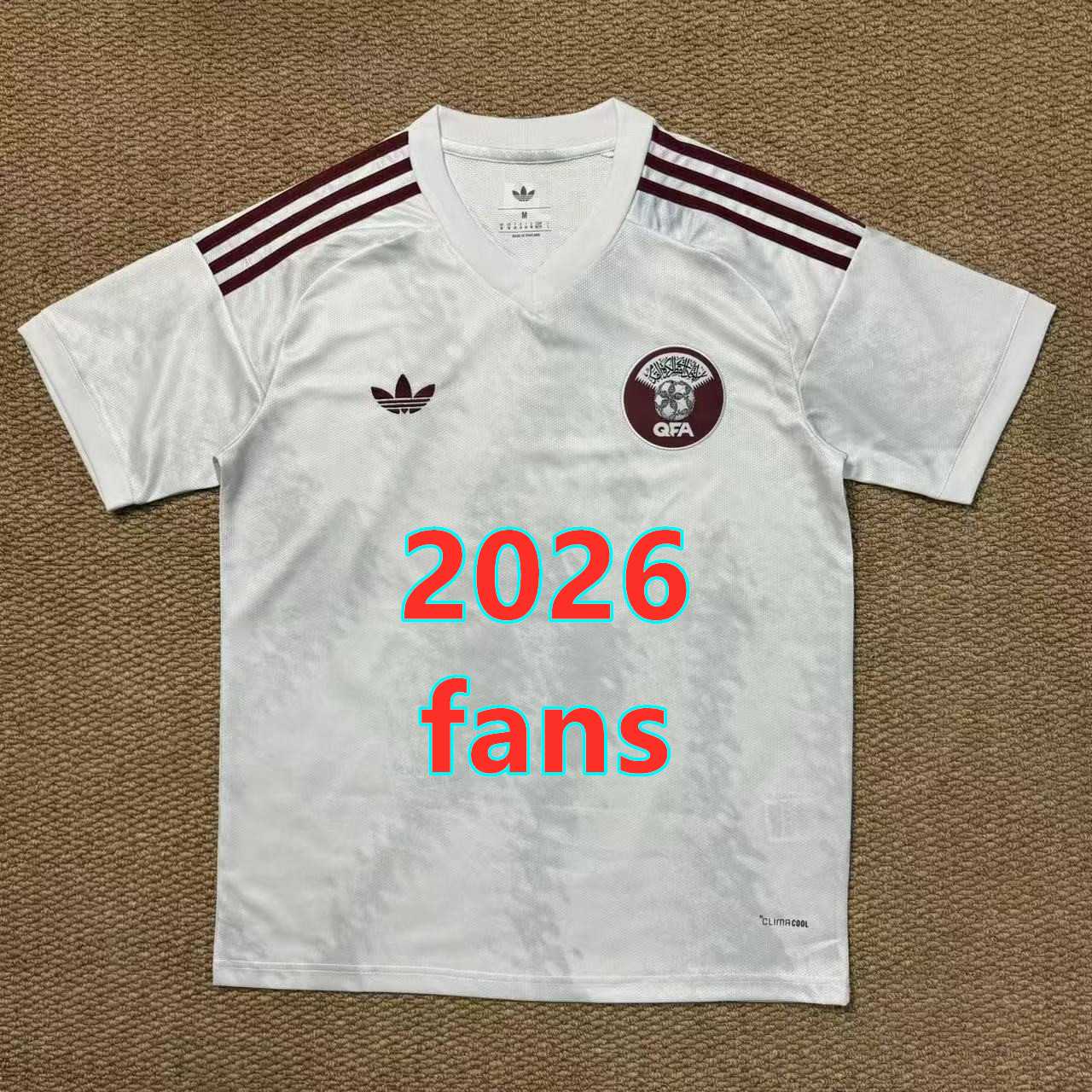 Maillot extérieur Qatar 2026 (version supporter)