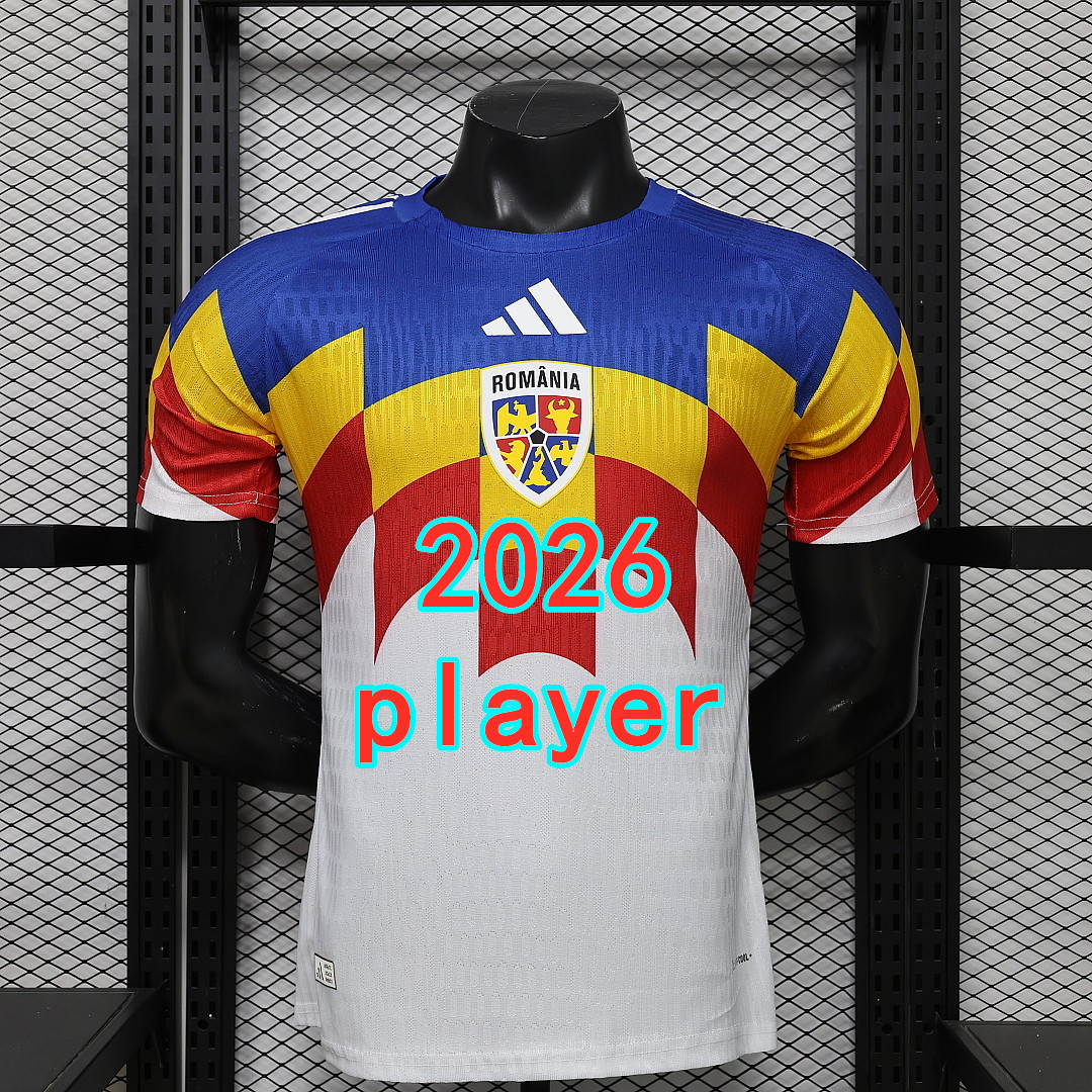 Maillot spécial Roumanie 2026 (version joueur)
