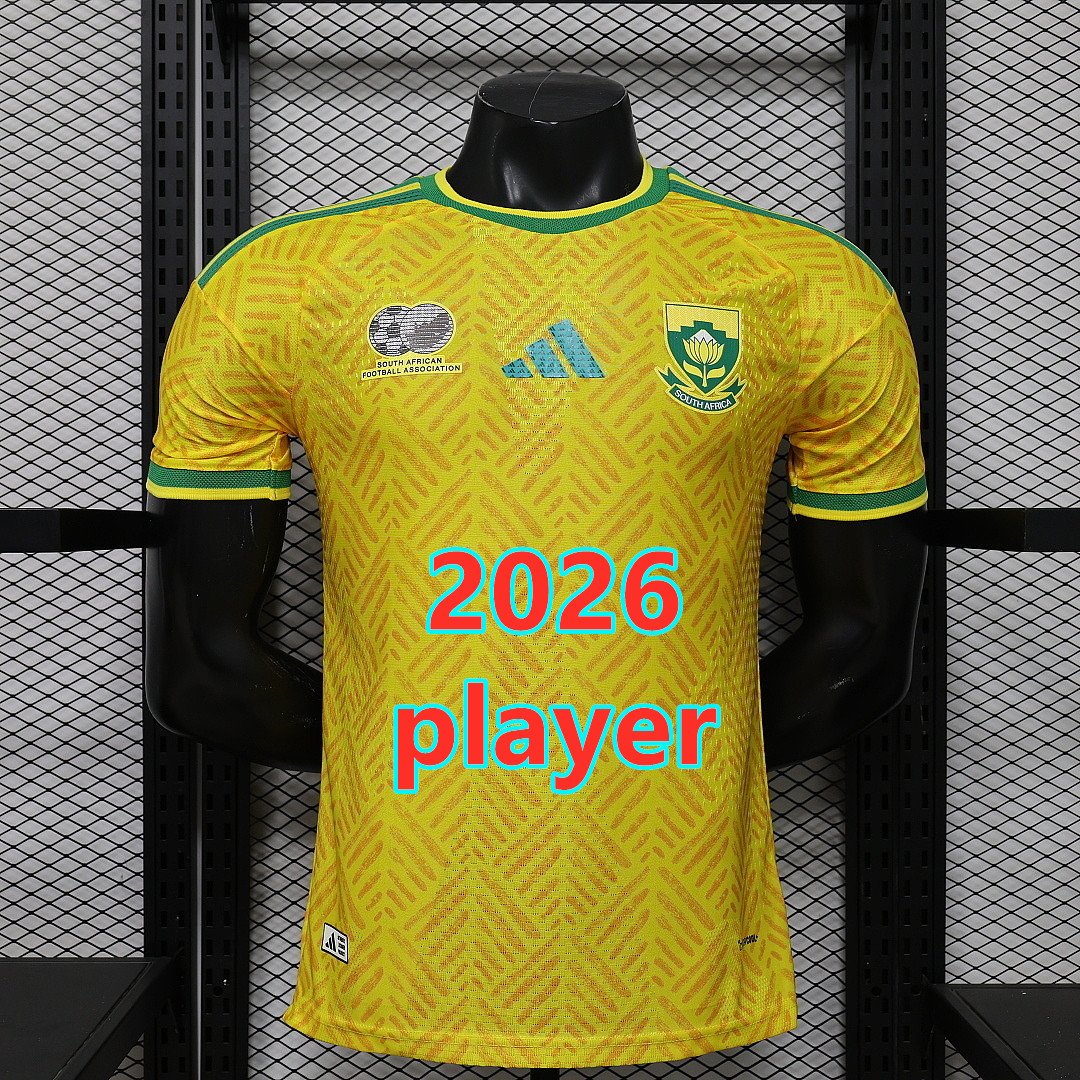 Maillot domicile Afrique du Sud 2026 (version joueur)