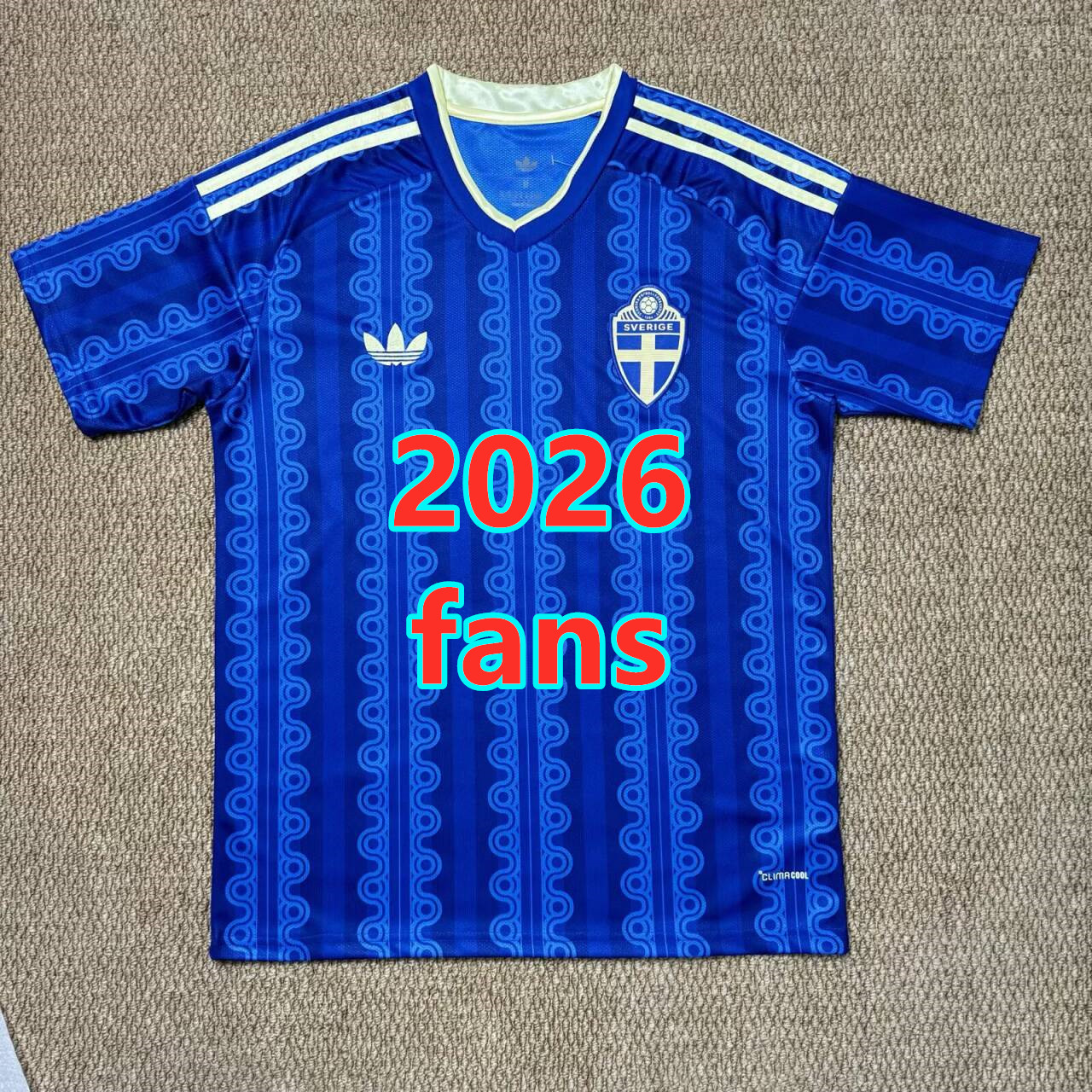 Maillot extérieur Suède 2026 (version supporter)