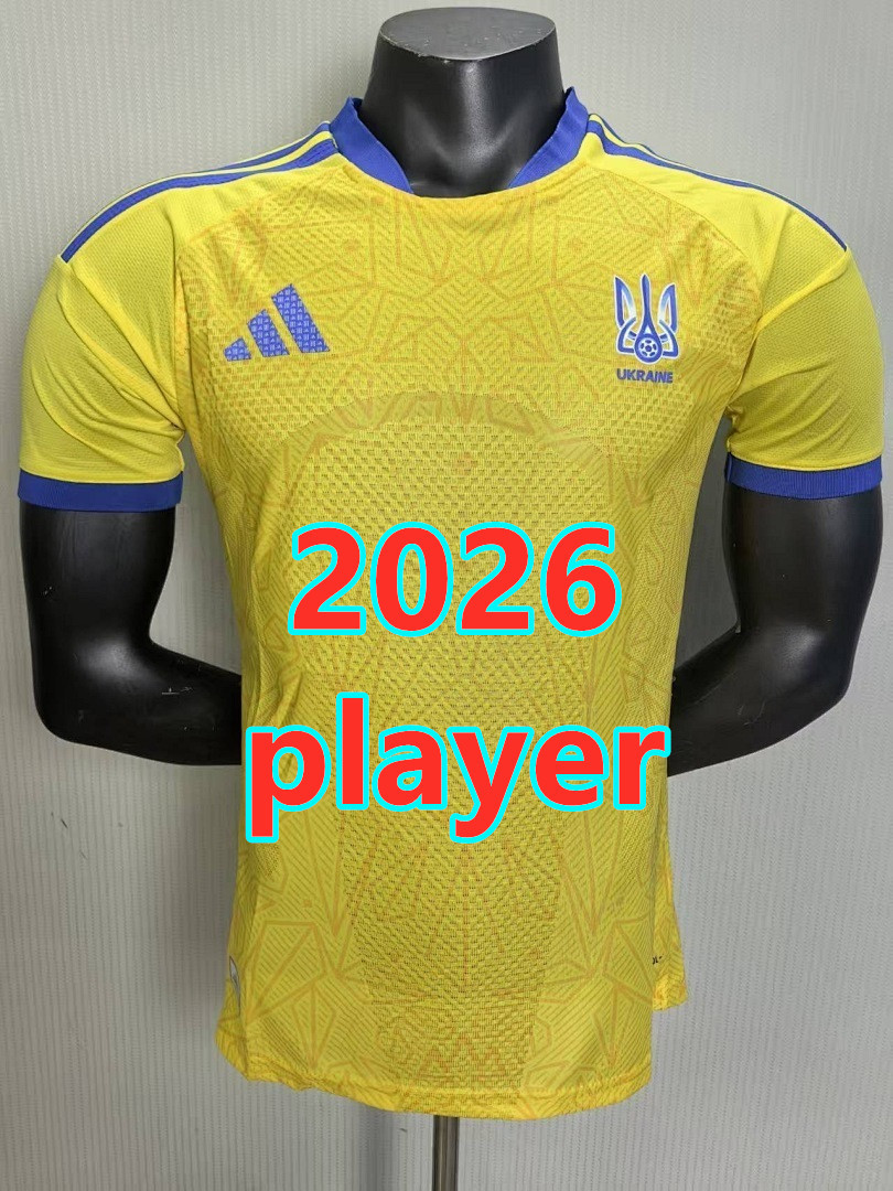 Maillot domicile Ukraine 2026 (version joueur)