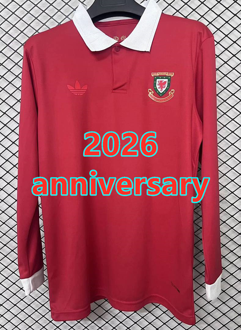 Maillot Pays de Galles 2026 150ᵉ anniversaire (version supporter)