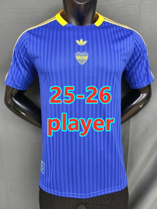 Maillot Boca Juniors 25-26 rétro (version joueur)