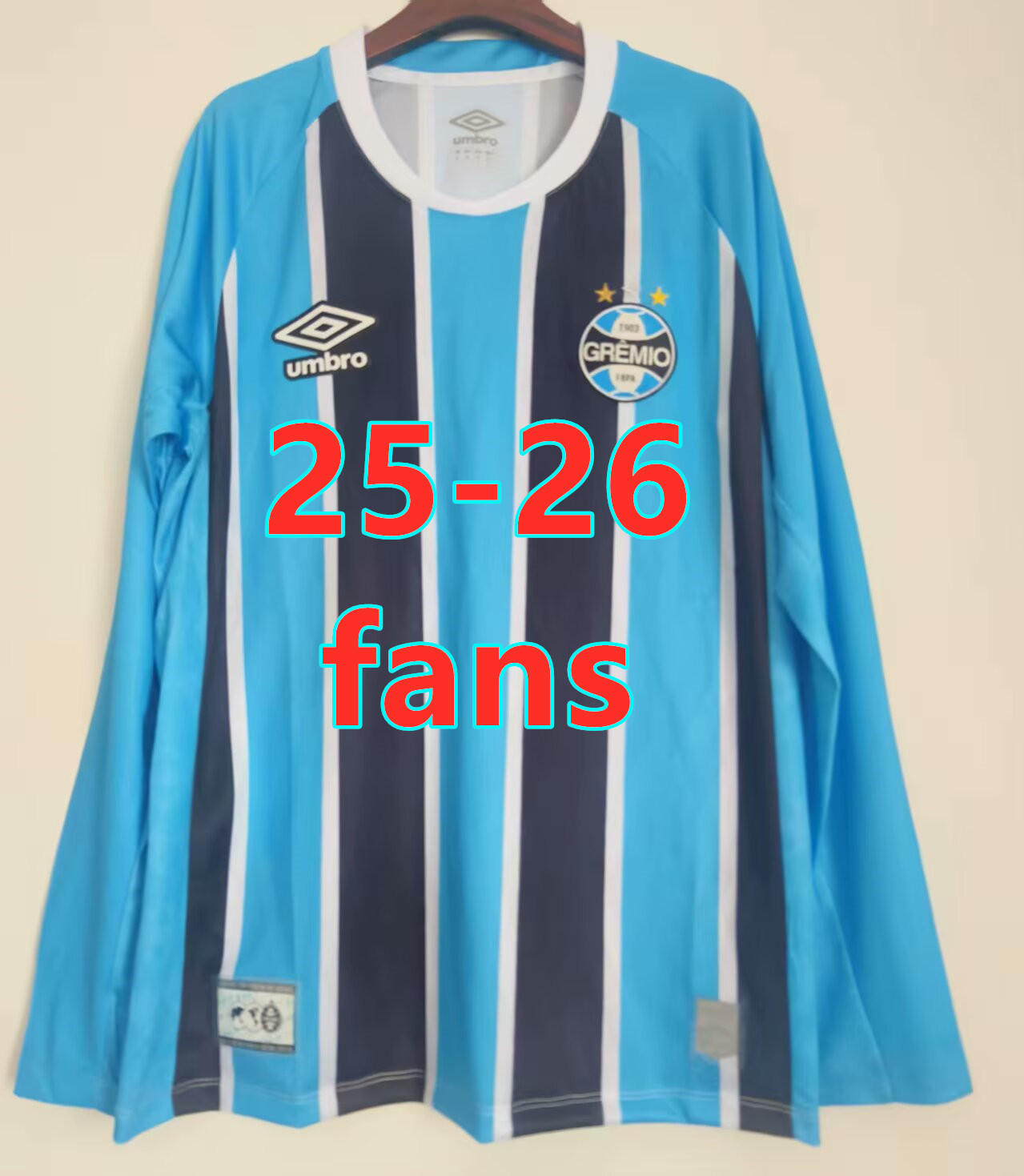 Maillot domicile Gremio 25-26 (version supporter)