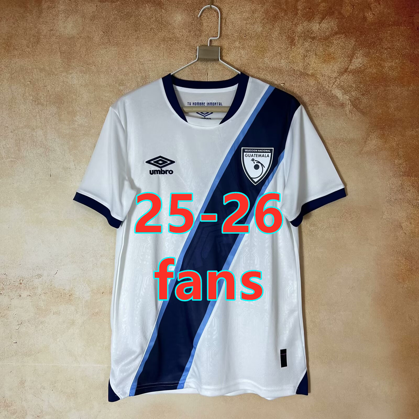 Maillot domicile Guatemala 25-26 (version supporter)