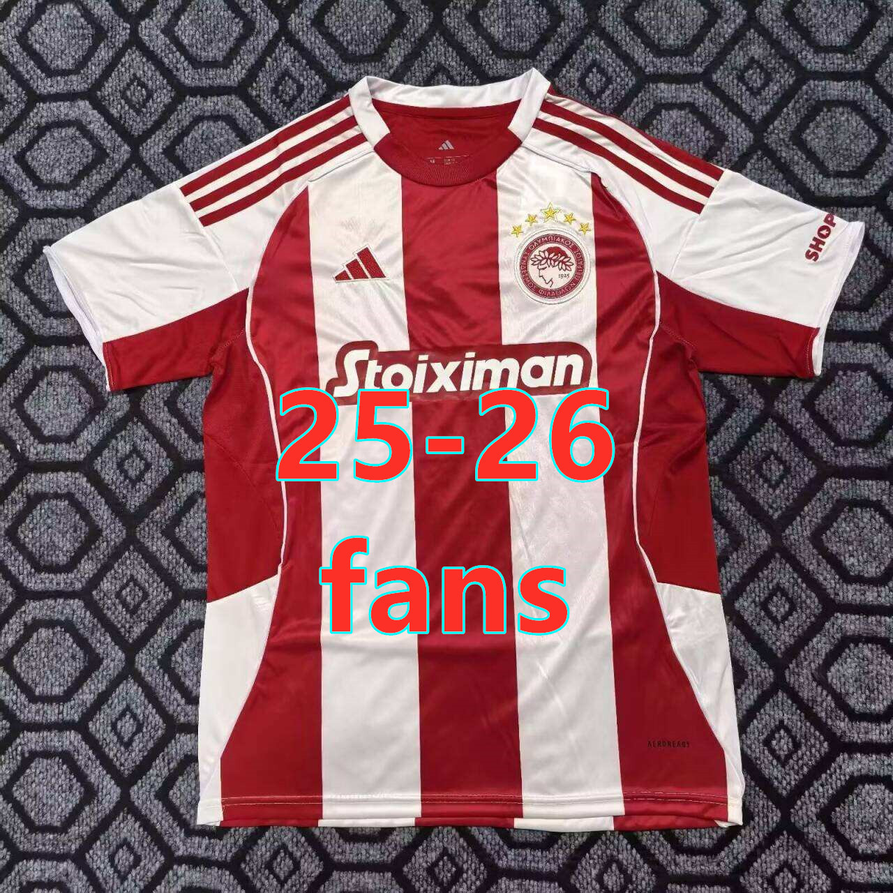 Maillot domicile Olympiacos 25-26 (version supporter)