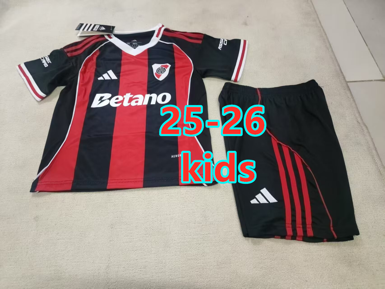 Ensemble extérieur River Plate 25-26 (enfant)