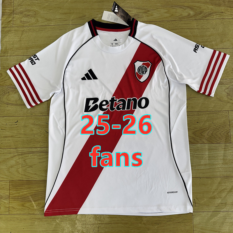 Maillot domicile River Plate 25-26 (version supporter)