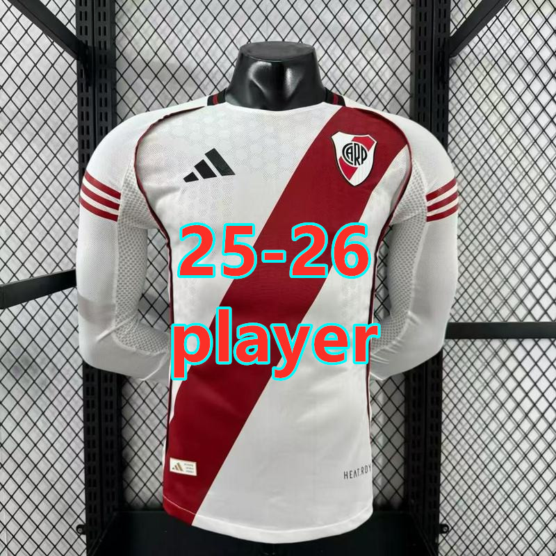 Maillot domicile River Plate Sponsor 25-26 (version joueur)