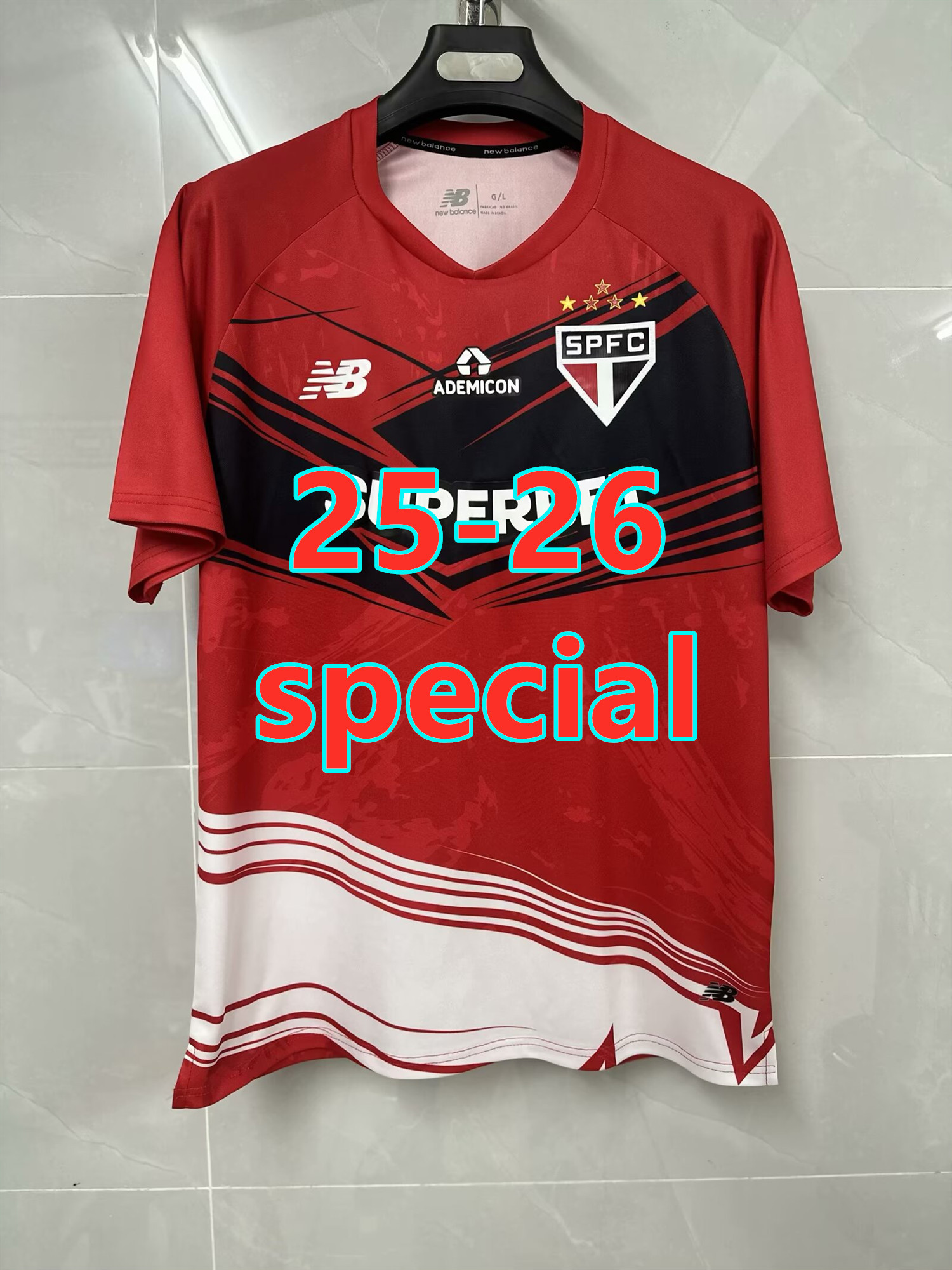 Maillot spécial Sao Paulo 25-26 (version supporter)