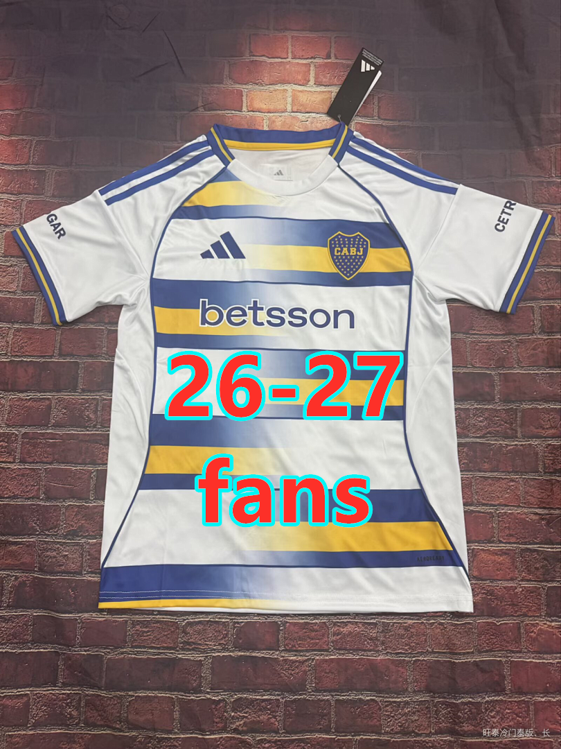 Maillot Boca Juniors 26-27 4ᵉ anniversaire (version supporter)