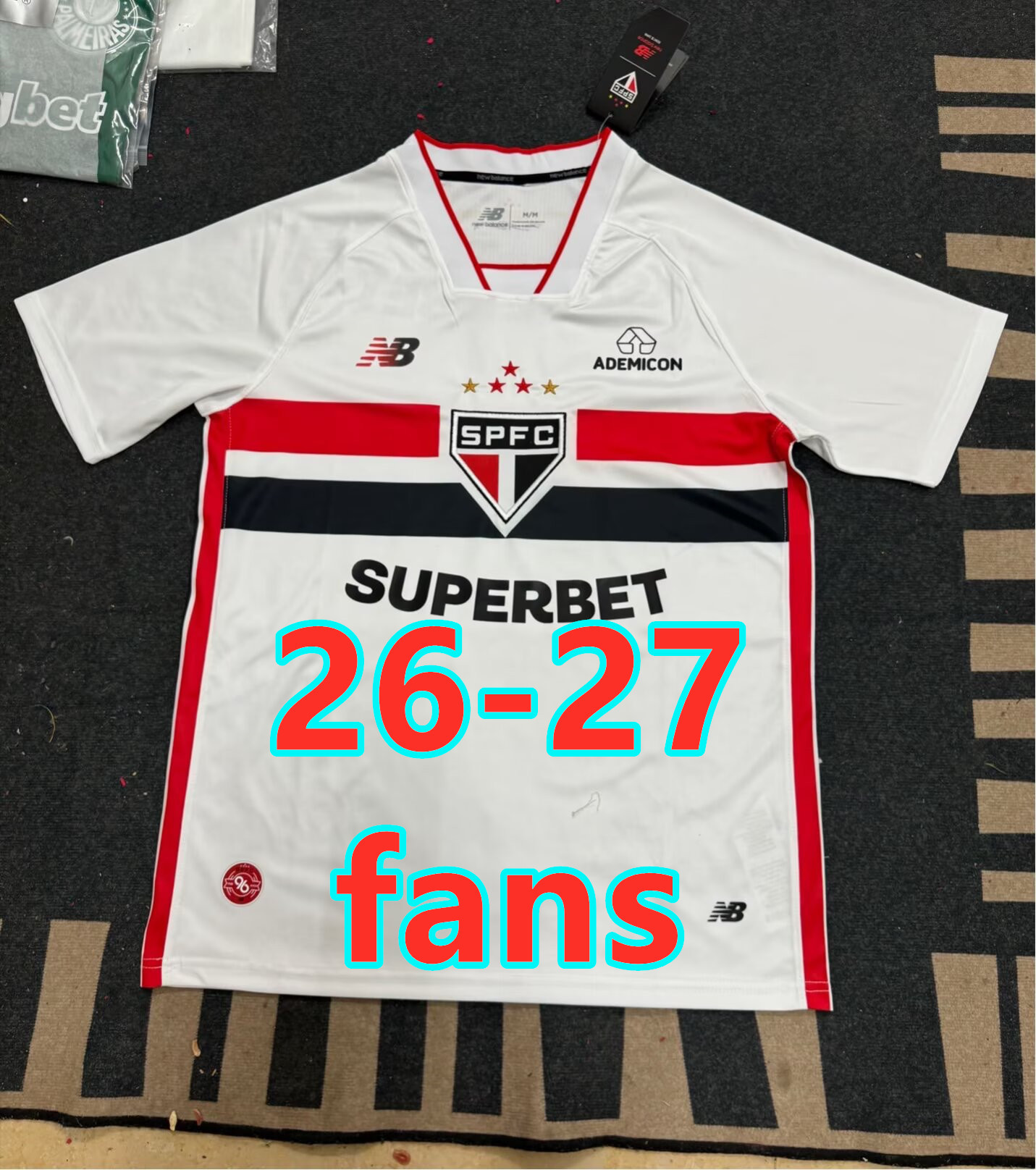 Maillot domicile Sao Paulo 26-27 (version supporter)