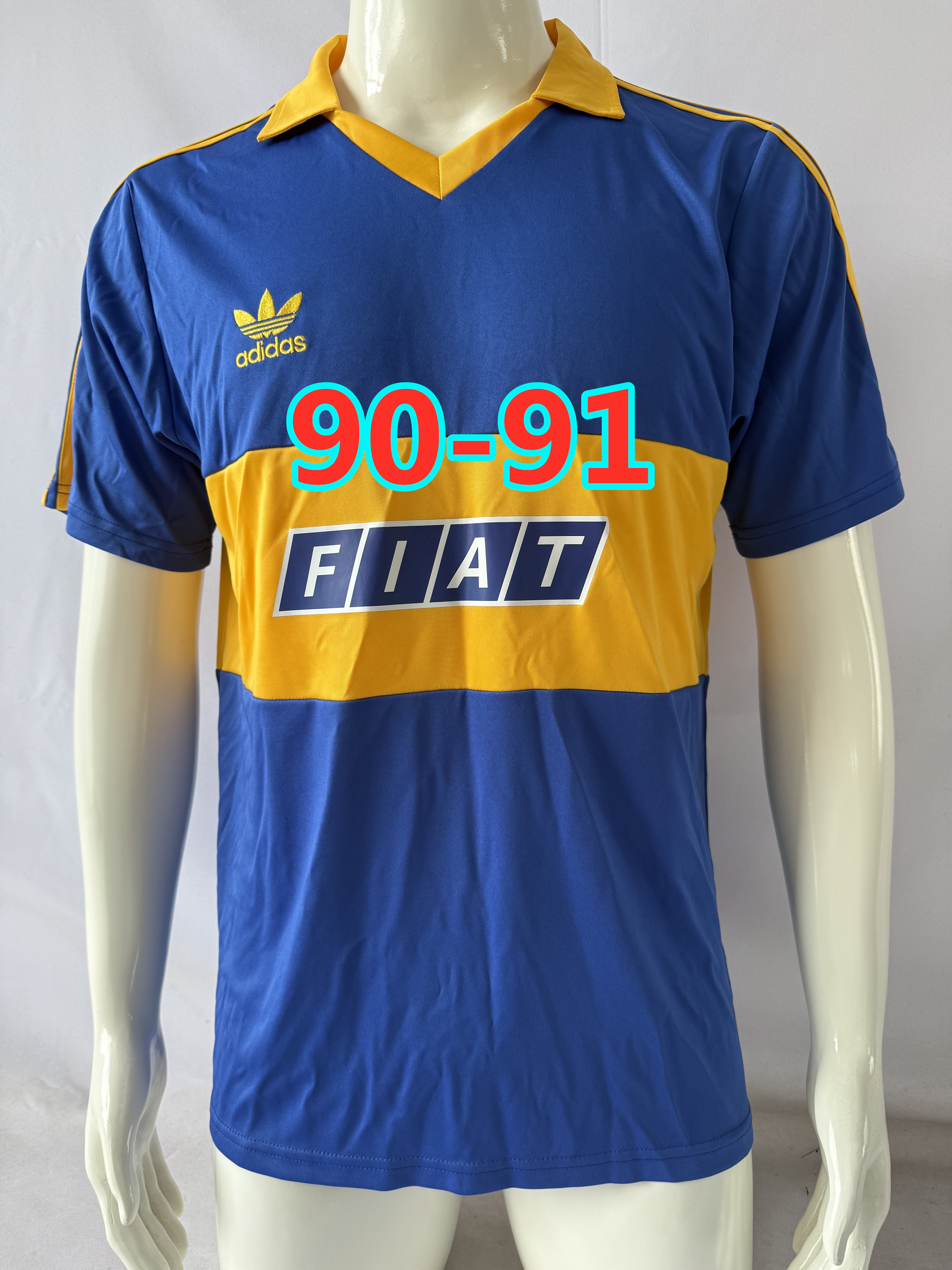 Maillot domicile Boca Juniors 90-91 rétro