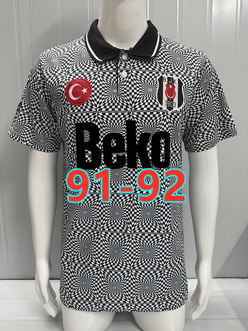 Maillot extérieur Besiktas 91-92 rétro