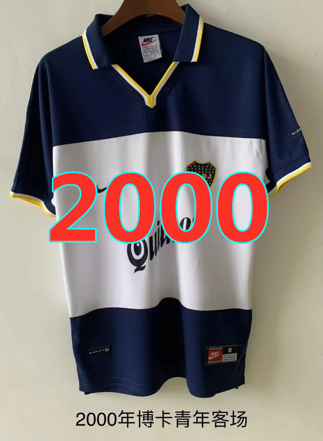 Maillot extérieur Boca Juniors 2000 rétro