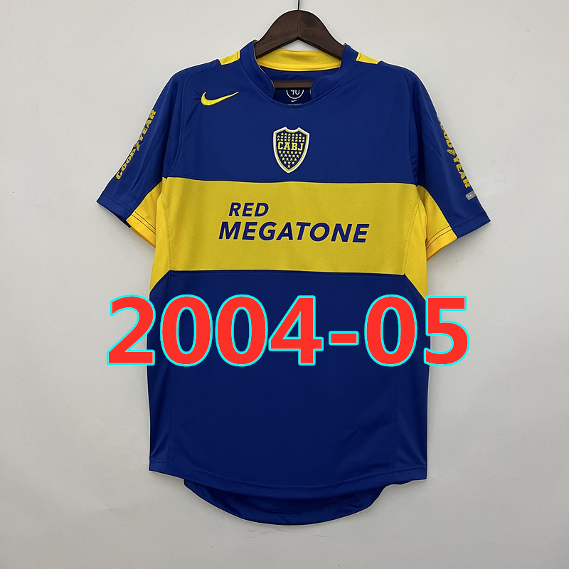 Maillot domicile Boca Juniors 2004-05 rétro