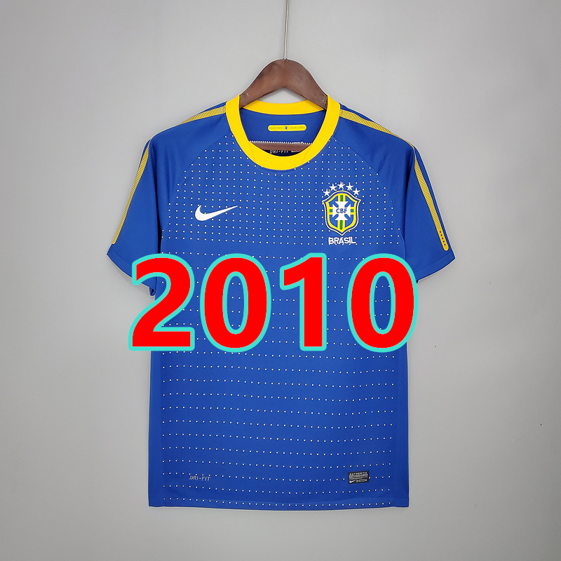 Maillot extérieur Brésil 2010 rétro qualité TopThai
