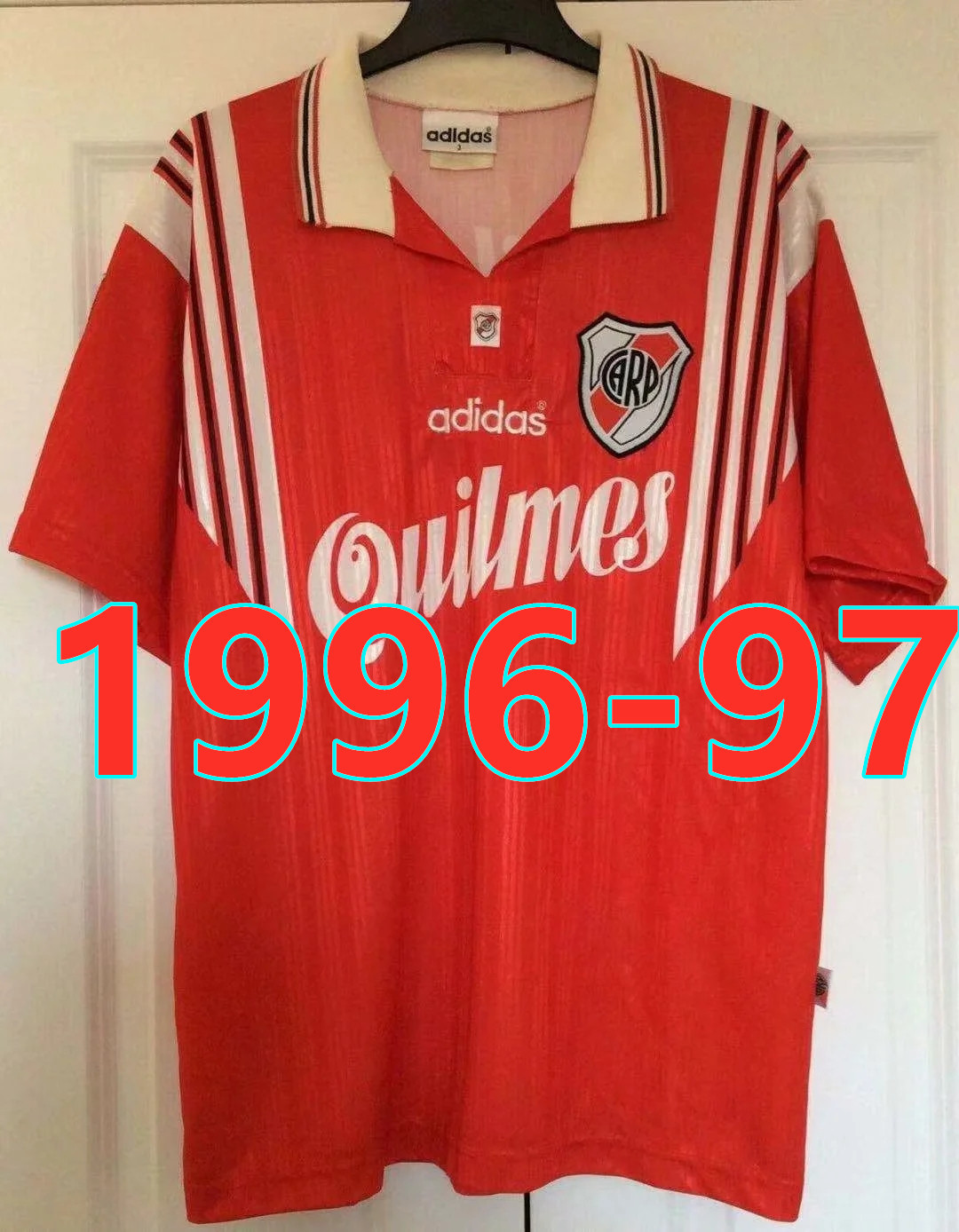 Maillot extérieur River Plate 1996-97 rétro