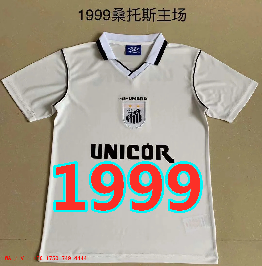 Maillot domicile Santos 1999 rétro
