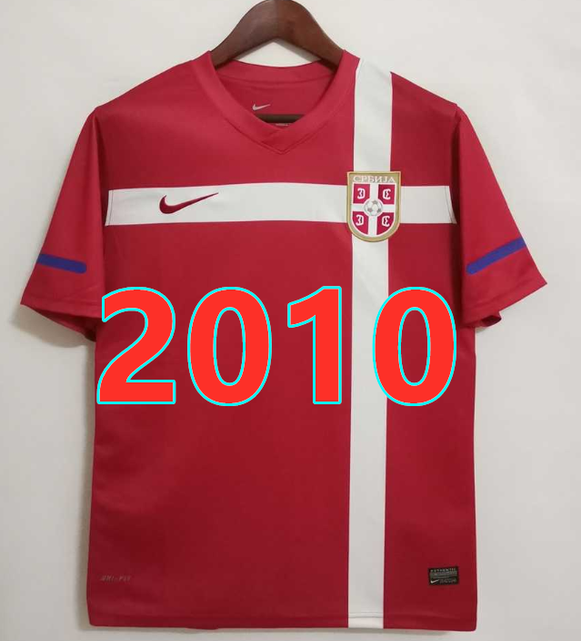 Maillot domicile Serbie 2010 rétro qualité TopThai